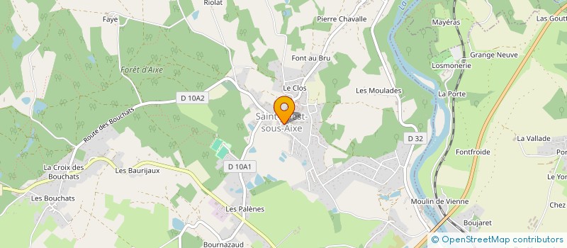 localisation de l'entreprise MONSIEUR JEAN-CLAUDE DECONCHAT à AIXE-SUR-VIENNE