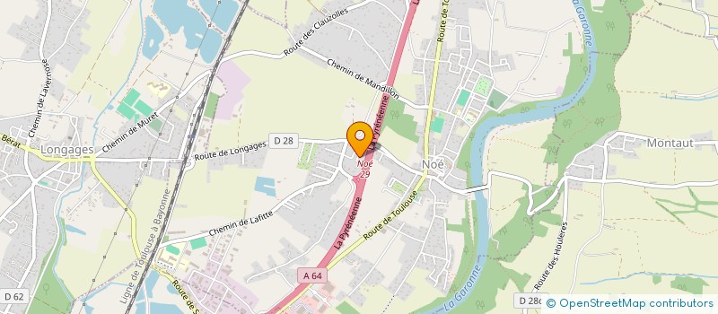 localisation de l'entreprise MONSIEUR JEAN-CLAUDE DEGALLAIX  NOE