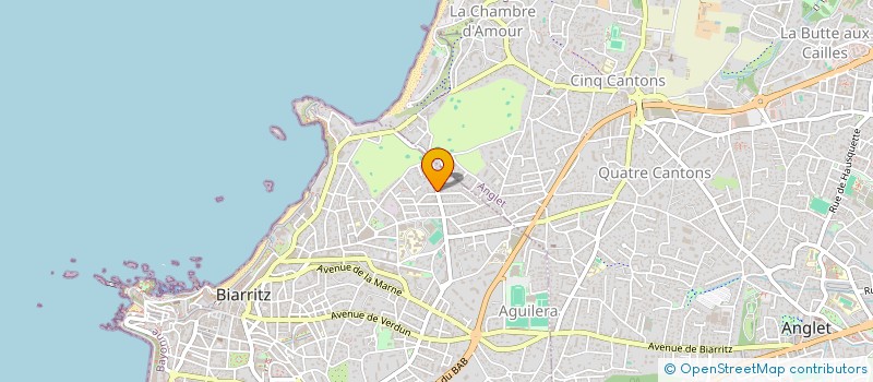 localisation de l'entreprise MONSIEUR JEAN-CLAUDE DELHOMMEAU à BIARRITZ