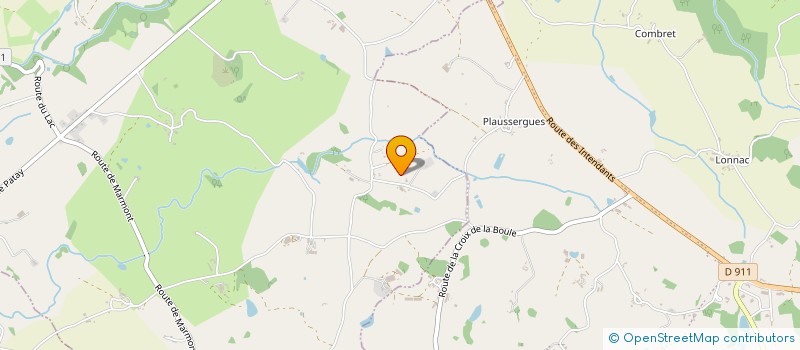 localisation de l'entreprise MONSIEUR JEAN CLAUDE DELPERIE  MORLHON-LE-HAUT