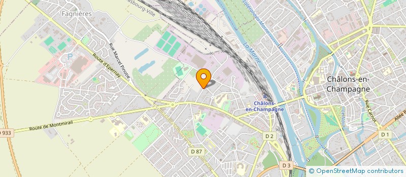 localisation de l'entreprise MONSIEUR JEAN CLAUDE DERBY  CHALONS-EN-CHAMPAGNE