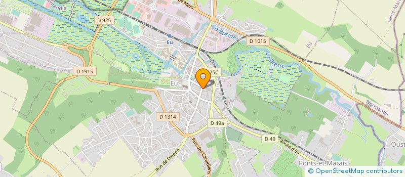 localisation de l'entreprise MONSIEUR JEAN CLAUDE DESERT à EU