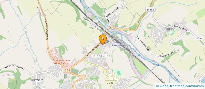 localisation de l'entreprise MONSIEUR JEAN-CLAUDE DESPOULAIN à LANGRES