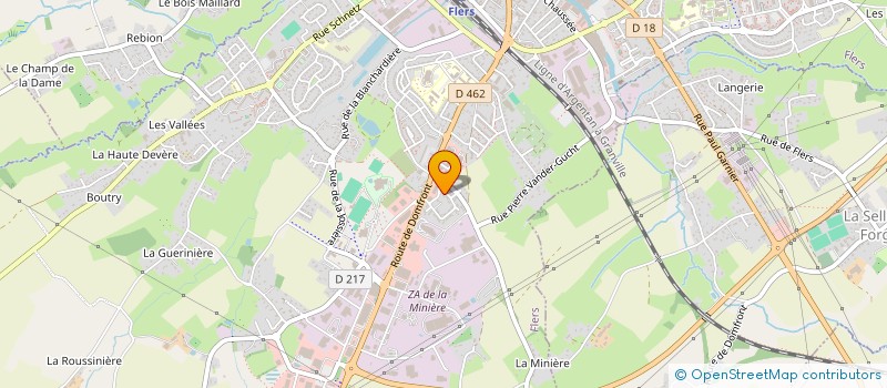 localisation de l'entreprise MONSIEUR JEAN-CLAUDE DIOT à FLERS