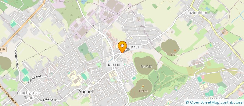 localisation de l'entreprise MONSIEUR JEAN-CLAUDE DISSAUX  AUCHEL