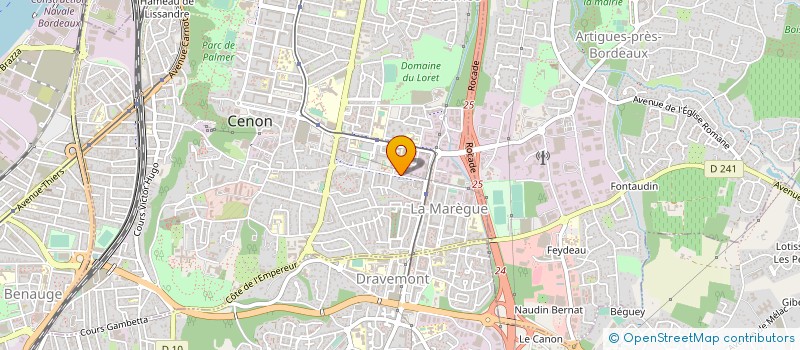 localisation de l'entreprise MONSIEUR JEAN-CLAUDE DJEDIR à CENON