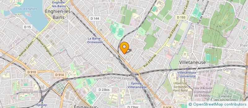 localisation de l'entreprise MONSIEUR JEAN-CLAUDE DOMINIQUE  DEUIL-LA-BARRE