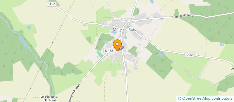 localisation de l'entreprise MONSIEUR JEAN-CLAUDE DOUCET  IVOY-LE-PRE