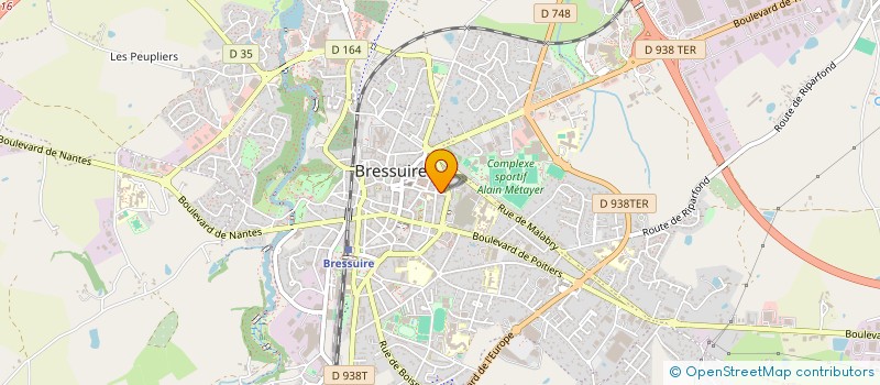 localisation de l'entreprise MONSIEUR JEAN-CLAUDE DRILLAUD  BRESSUIRE