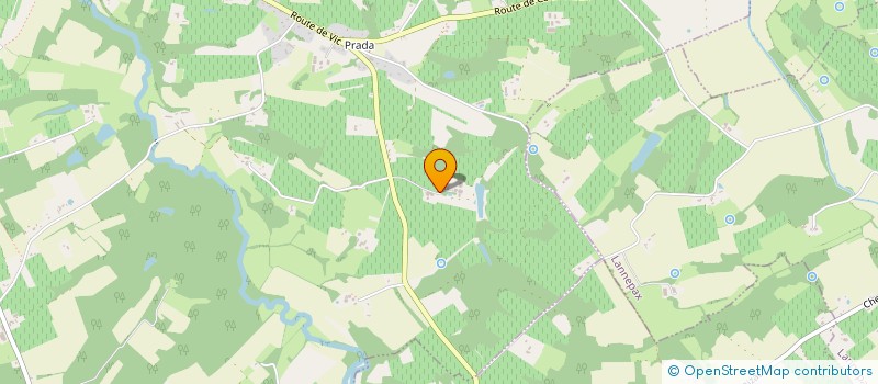 localisation de l'entreprise MONSIEUR JEAN-CLAUDE DUCOS  EAUZE