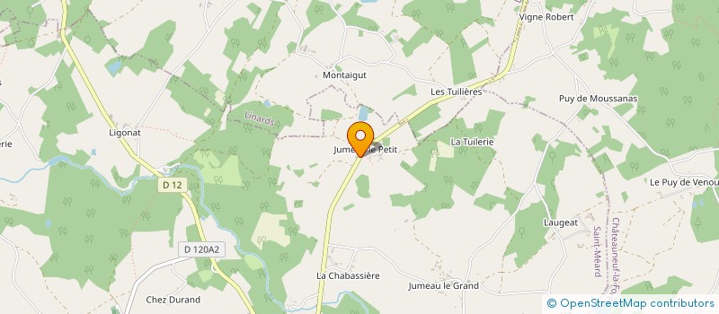 localisation de l'entreprise MONSIEUR JEAN-CLAUDE DUMAS à SAINT-MEARD