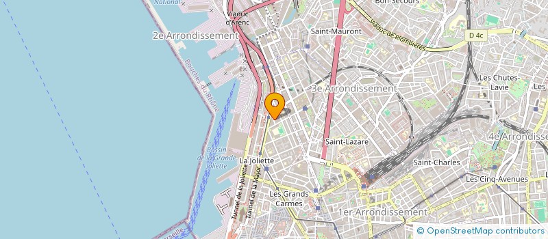 localisation de l'entreprise MONSIEUR JEAN-CLAUDE DUMAZEAU à MARSEILLE