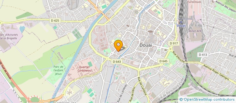 localisation de l'entreprise MONSIEUR JEAN-CLAUDE DUPIRE à DOUAI