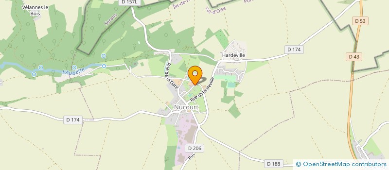 localisation de l'entreprise MONSIEUR JEAN-CLAUDE DUPUY  NUCOURT