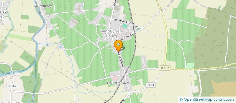 localisation de l'entreprise MONSIEUR JEAN-CLAUDE DUVEAU  BELLEVIGNE-LES-CHATEAUX