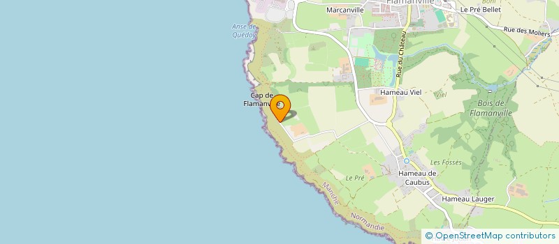 localisation de l'entreprise MONSIEUR JEAN-CLAUDE ESCOLIVET  BRICQUEBOSQ