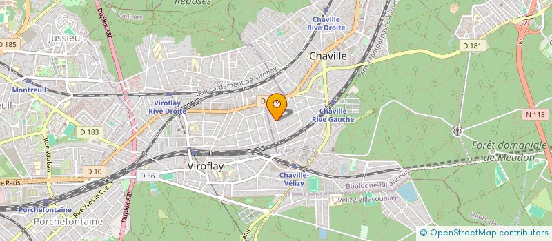 localisation de l'entreprise MONSIEUR JEAN-CLAUDE EYMERY à CHAVILLE