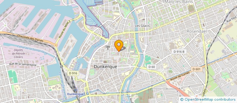 localisation de l'entreprise MONSIEUR JEAN-CLAUDE FADIE à DUNKERQUE