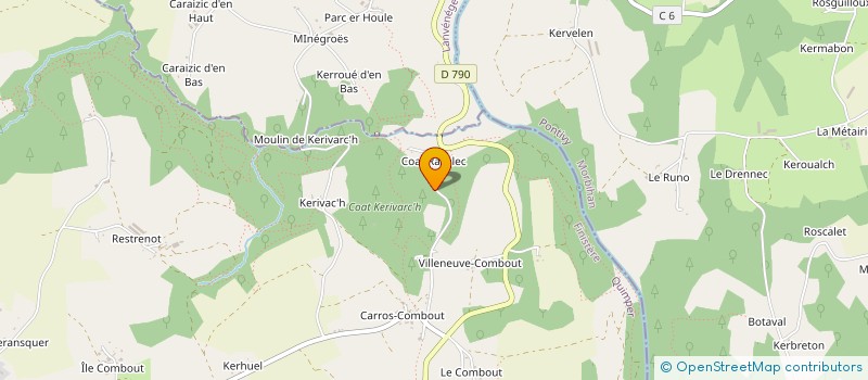 localisation de l'entreprise MONSIEUR JEAN CLAUDE FAJAL  LOCUNOLE