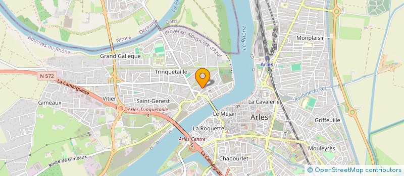 localisation de l'entreprise MONSIEUR JEAN-CLAUDE FALASCHI  ARLES