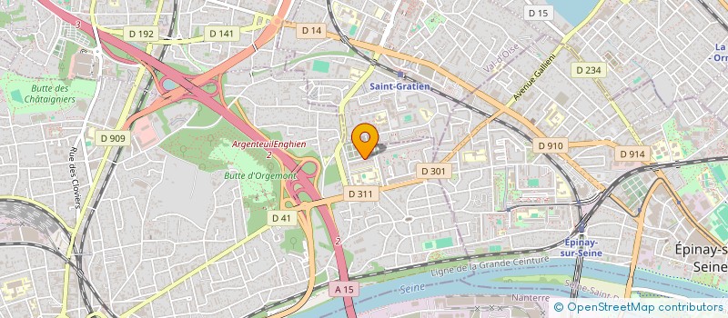 localisation de l'entreprise MONSIEUR JEAN-CLAUDE FANTONI à ARGENTEUIL