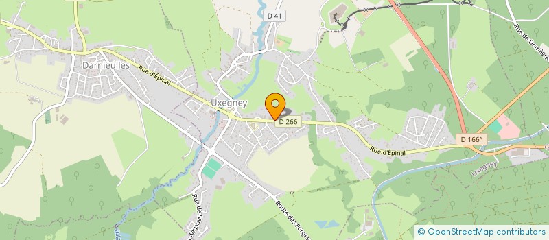 localisation de l'entreprise MONSIEUR JEAN-CLAUDE FARON  UXEGNEY