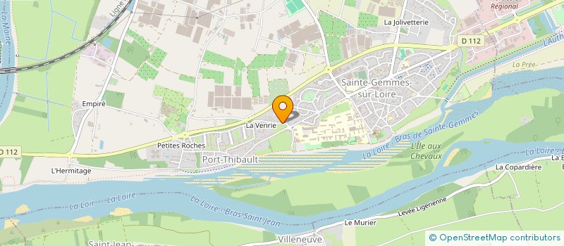 localisation de l'entreprise MONSIEUR JEAN-CLAUDE FAYET  SAINTE-GEMMES-SUR-LOIRE