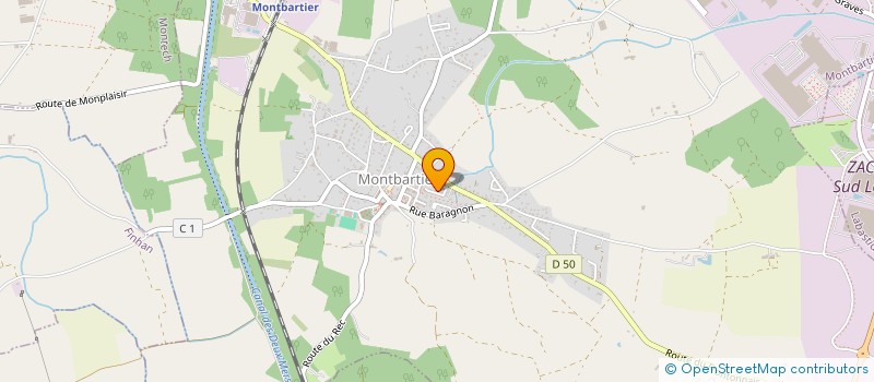 localisation de l'entreprise MONSIEUR JEAN CLAUDE FENIE  CORDES-TOLOSANNES