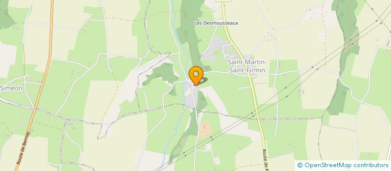localisation de l'entreprise MONSIEUR JEAN-CLAUDE FERAY  SAINT-MARTIN-SAINT-FIRMIN