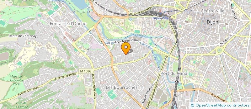 localisation de l'entreprise MONSIEUR JEAN-CLAUDE FERRAROLI à DIJON