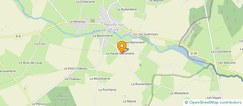 localisation de l'entreprise MONSIEUR JEAN-CLAUDE FEUILLARD à LONGNY LES VILLAGES