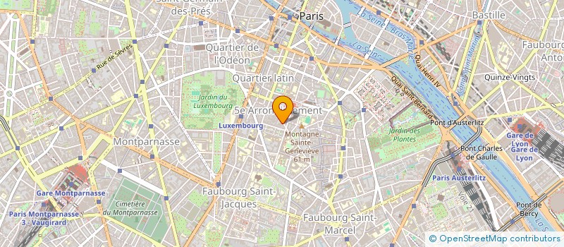 localisation de l'entreprise MONSIEUR JEAN-CLAUDE FILIPPI  PARIS