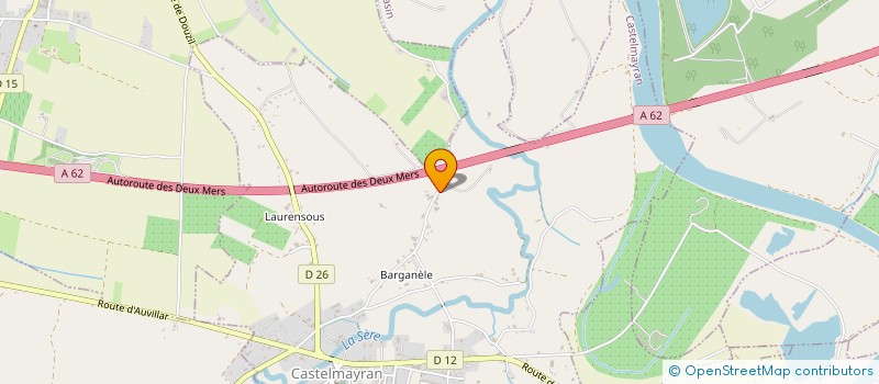 localisation de l'entreprise MONSIEUR JEAN-CLAUDE FISSORE  CASTELMAYRAN