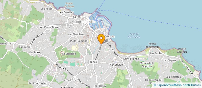 localisation de l'entreprise MONSIEUR JEAN-CLAUDE FITERE  L'ILE-D'YEU