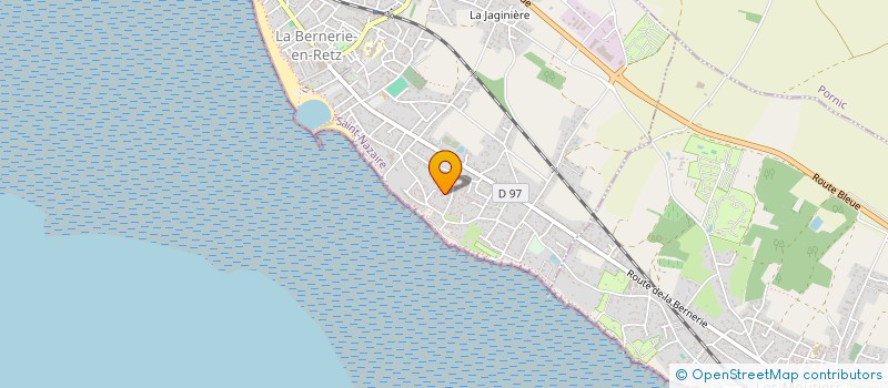 localisation de l'entreprise MONSIEUR JEAN-CLAUDE FLAT  LA BERNERIE-EN-RETZ