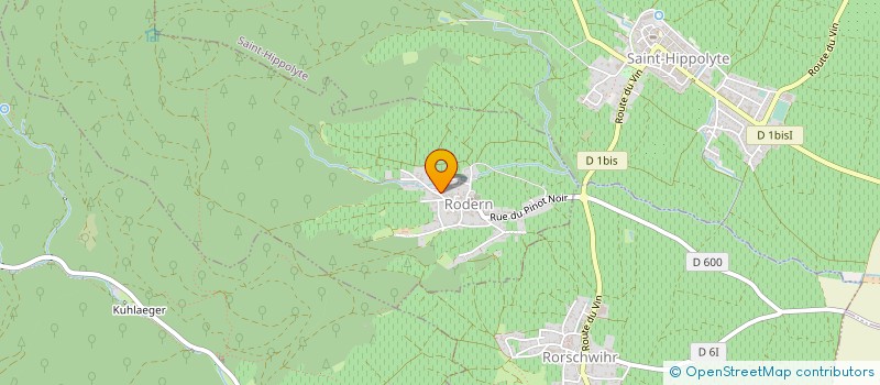 localisation de l'entreprise MONSIEUR JEAN CLAUDE FLEIG  THANNENKIRCH