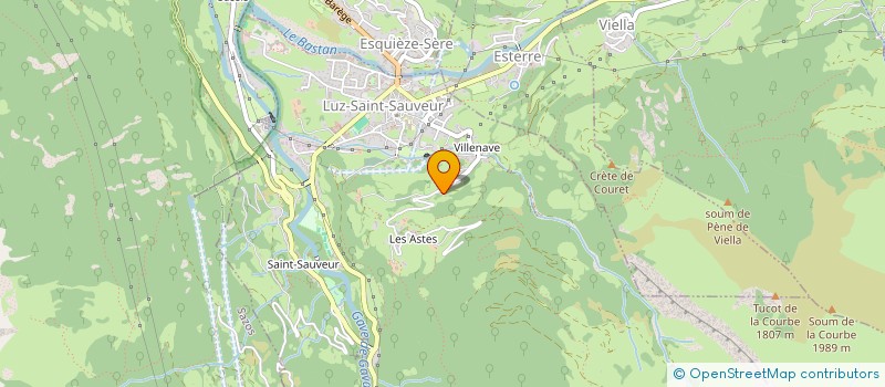 localisation de l'entreprise MONSIEUR JEAN-CLAUDE FORCAMIDAN  LUZ-SAINT-SAUVEUR