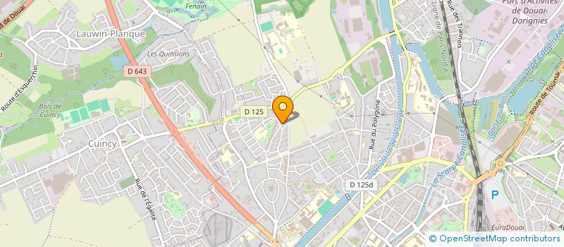 localisation de l'entreprise MONSIEUR JEAN-CLAUDE FORMENT  DOUAI