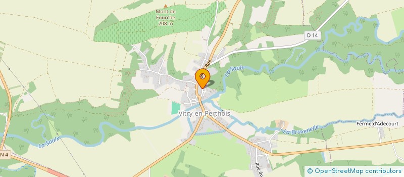 localisation de l'entreprise MONSIEUR JEAN-CLAUDE FOUCHET  MATIGNICOURT-GONCOURT