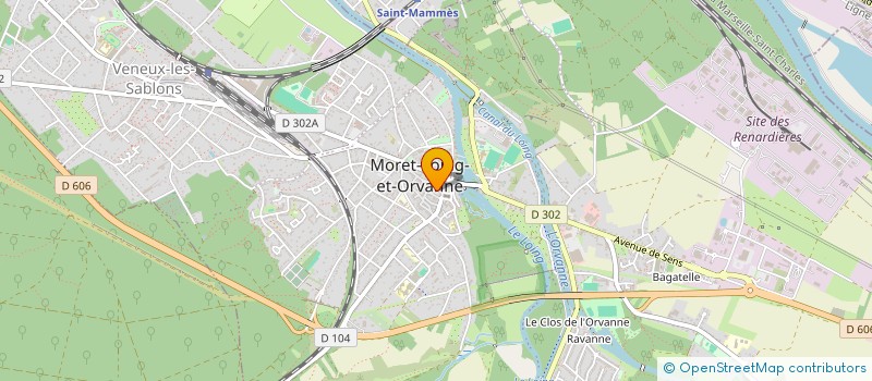 localisation de l'entreprise MONSIEUR JEAN-CLAUDE FOUGNIES à MORET-LOING-ET-ORVANNE