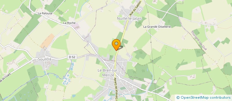 localisation de l'entreprise MONSIEUR JEAN CLAUDE FOURMONT à ARDENAY SUR MERIZE
