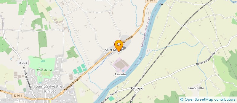 localisation de l'entreprise MONSIEUR JEAN-CLAUDE FRAYSSE  MASSOULES