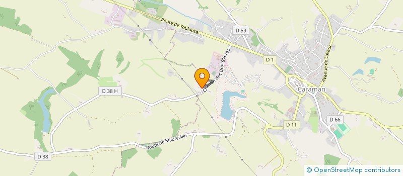 localisation de l'entreprise MONSIEUR JEAN-CLAUDE FREDES  CAMBIAC