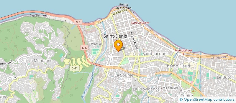 localisation de l'entreprise MONSIEUR JEAN-CLAUDE FREMONT à SAINT-DENIS