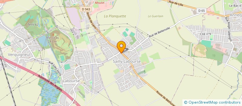 localisation de l'entreprise MONSIEUR JEAN-CLAUDE FREY à SAILLY-LABOURSE