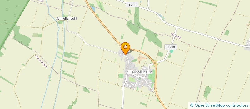 localisation de l'entreprise MONSIEUR JEAN-CLAUDE FRITSCH  HEIDOLSHEIM