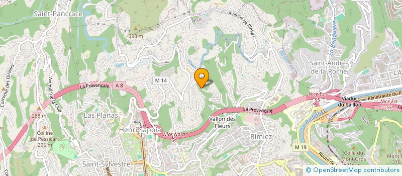 localisation de l'entreprise MONSIEUR JEAN-CLAUDE GARETTO  NICE