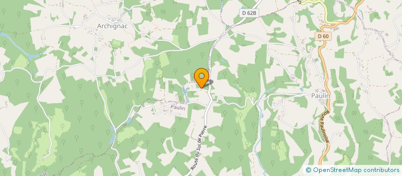 localisation de l'entreprise MONSIEUR JEAN-CLAUDE GAUSSINEL  SALIGNAC-EYVIGUES