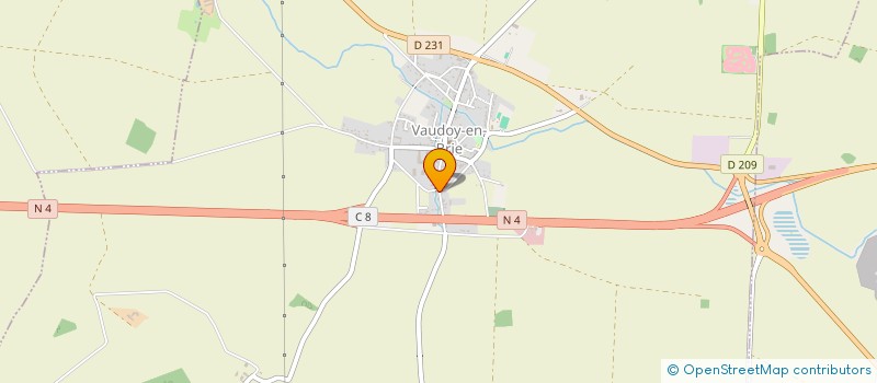 localisation de l'entreprise MONSIEUR JEAN-CLAUDE GAUTHIER  VAUDOY-EN-BRIE