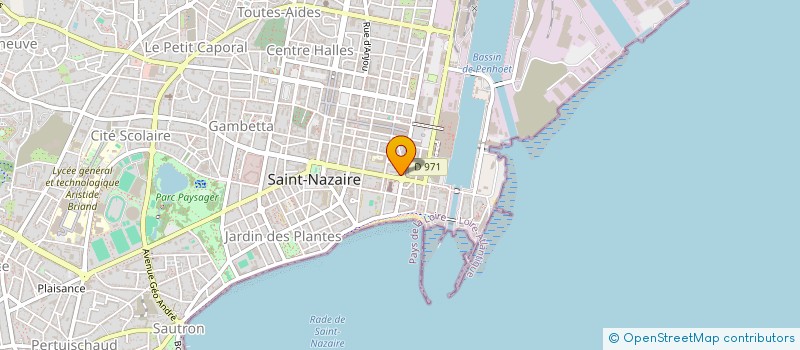 localisation de l'entreprise MONSIEUR JEAN-CLAUDE GENET à SAINT-NAZAIRE